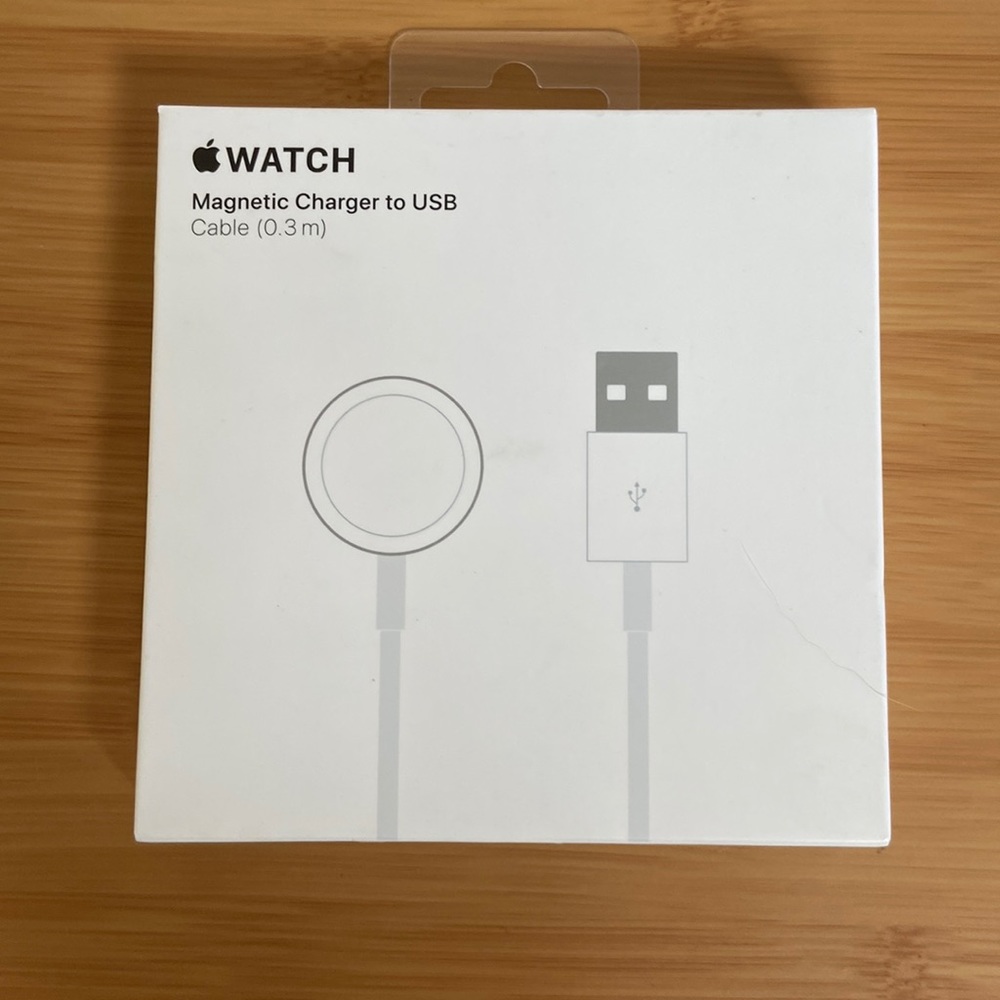 NWT Apple magnetic charger to USB cable (0.3m) for all Apple Watch models